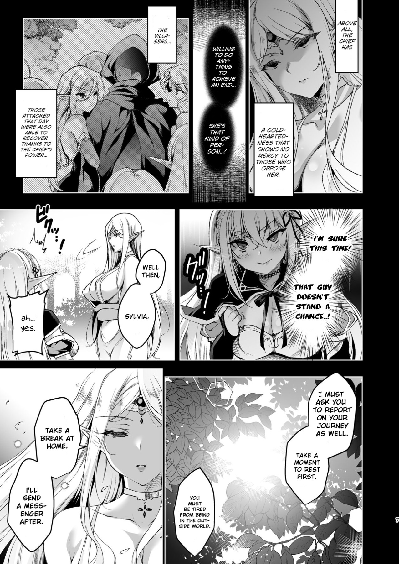 Hentai Manga Comic-A Book About Putting a Lewd Seal On an Elf Girl LEVEL:3-Read-6